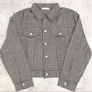 Nic & Jo Plaid Lightweight Jacket